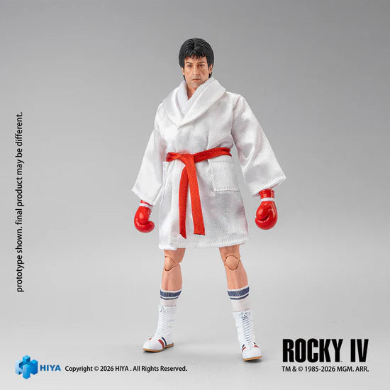 HIYA Exquisite Super Series 1/12 Scale Rocky IV Rocky Boxer Version Action Figure
