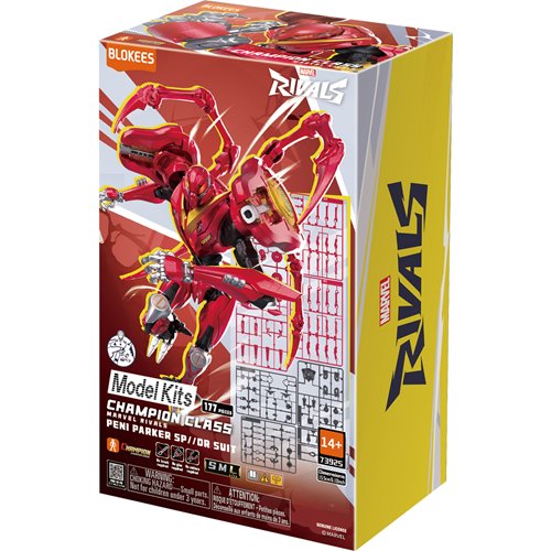Marvel Rivals Peni Parker SP//DR Suit Champion Class 09 Deluxe Blokees Model Kit
