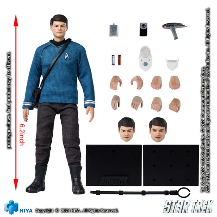 Star Trek 2009 Dr. McCoy Exquisite Super Series Action Figure Previews Exclusive
