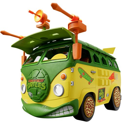 Teenage Mutant Ninja Turtles Ultimates Party Wagon Vehicle By Super 7