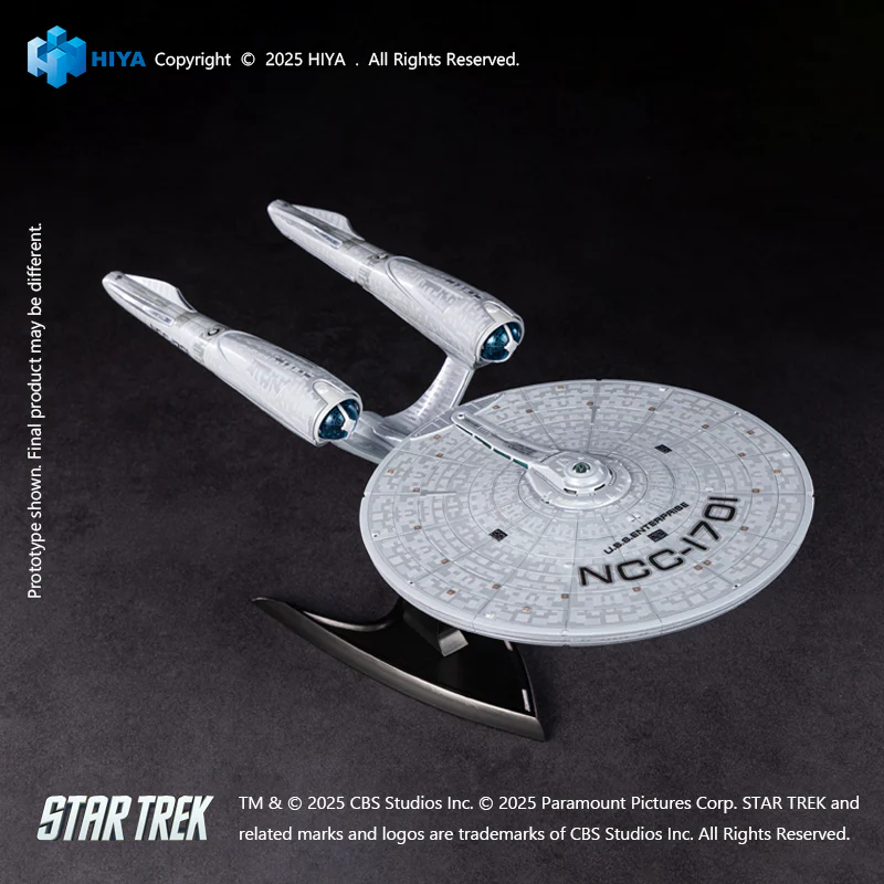 HIYA REPLICA art Series Star Trek 2009 USS Enterprise NCC-1701 Starship