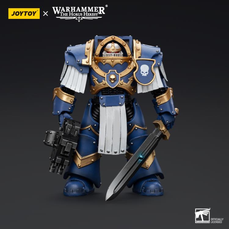 Warhammer: The Horus Heresy Ultramarines Cataphractii Terminator Squad Sergeant with Power Sword Action Figure