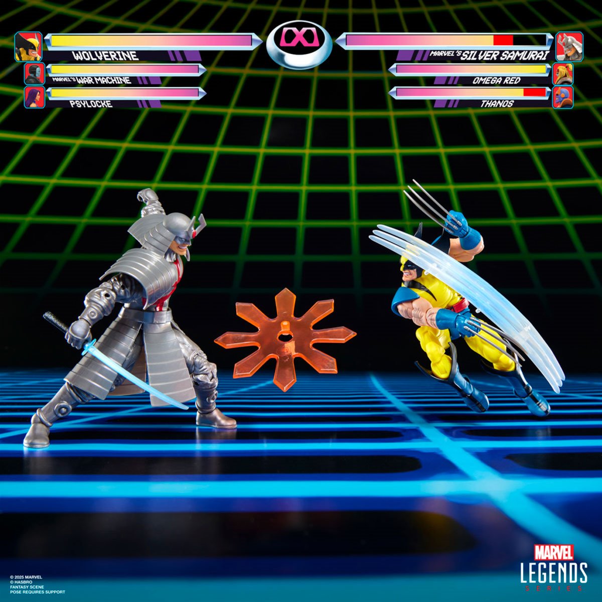 Marvel Legends Series Gamerverse Wolverine vs. Silver Samurai Action Figures