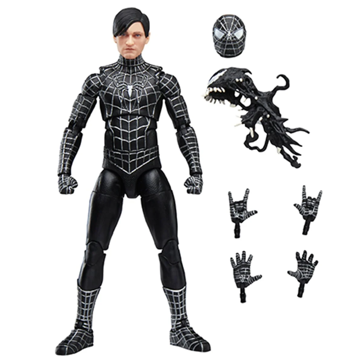Spider-Man 3 Marvel Legends Series Symbiote Suit Action Figure