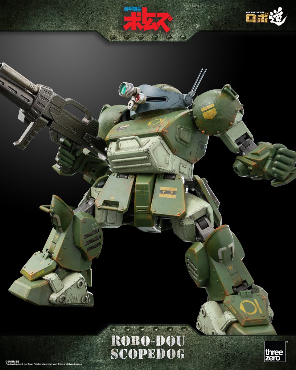 Armored Trooper Votoms Scopedog ROBO-DOU Action Figure by Threezero