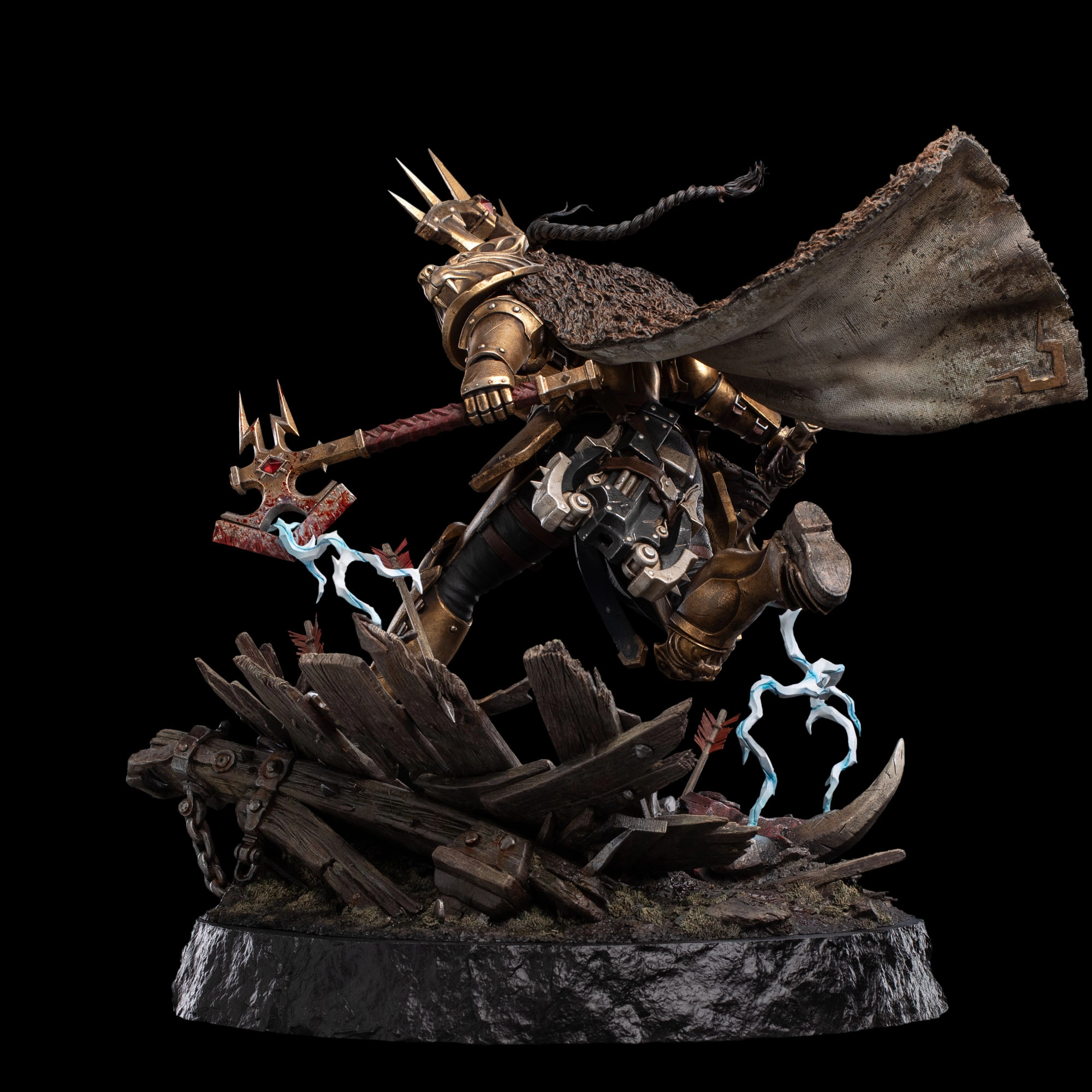 Warhammer Age of Sigmar Neave Blacktalon The God-King's Assassin Statue by Weta