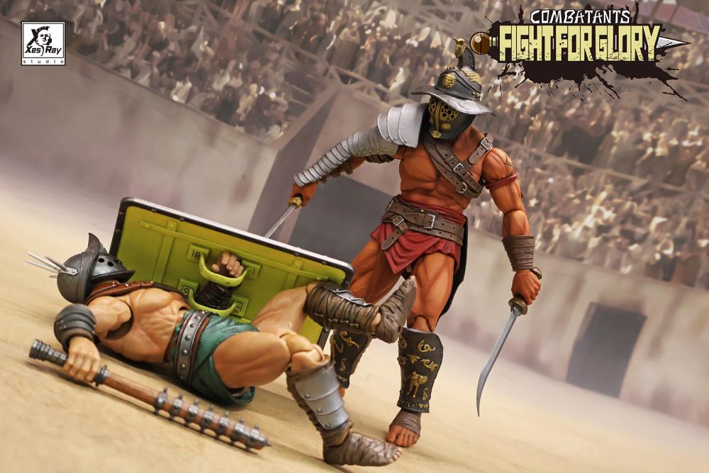 Combatants Fight For Glory Medocus the Thracian Action Figure