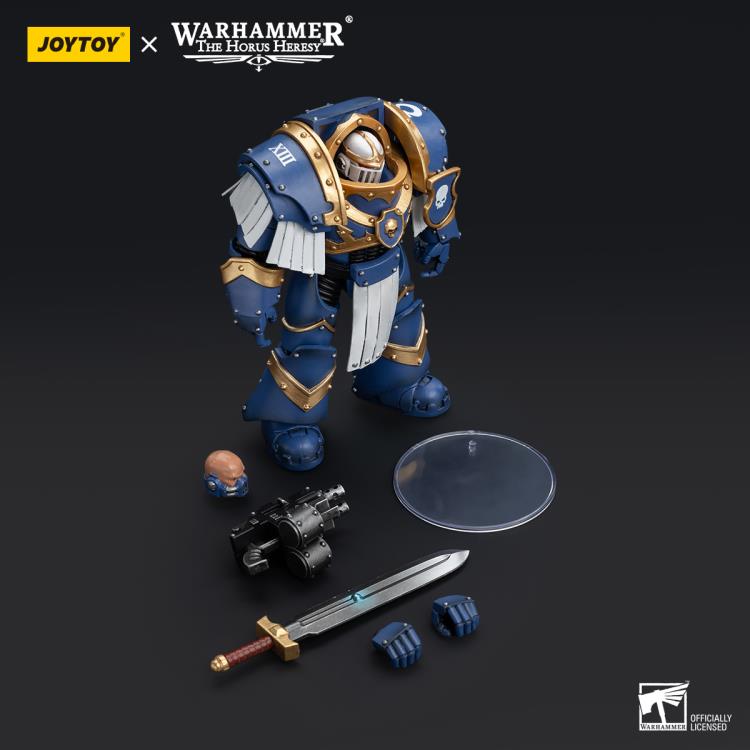 Warhammer: The Horus Heresy Ultramarines Cataphractii Terminator Squad Sergeant with Power Sword Action Figure