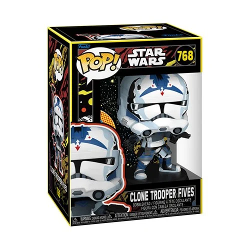 Star Wars The Clone Wars Clone Trooper Fives (Retro) Funko Pop!