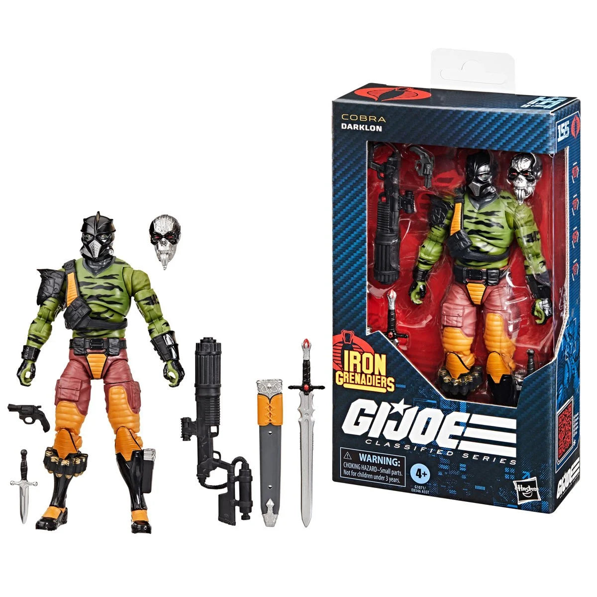 G.I. Joe Classified Series Darklon Action Figure