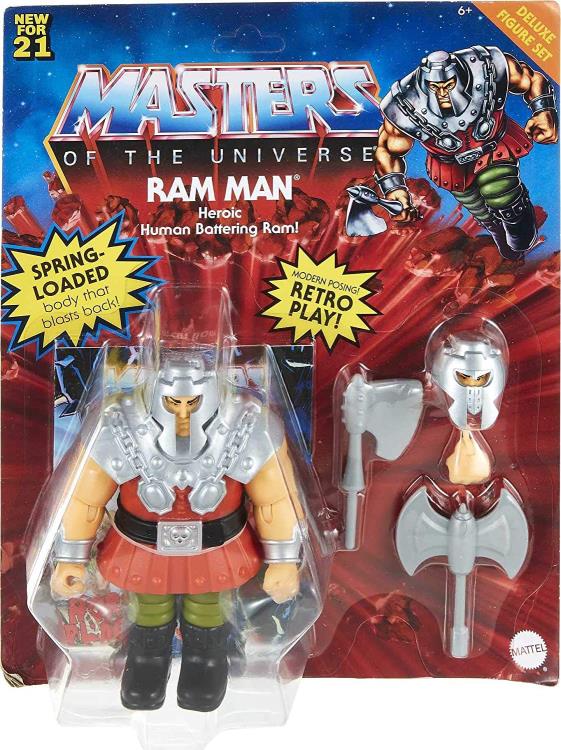 Masters of the Universe Origins Ram Man Deluxe Action Figure