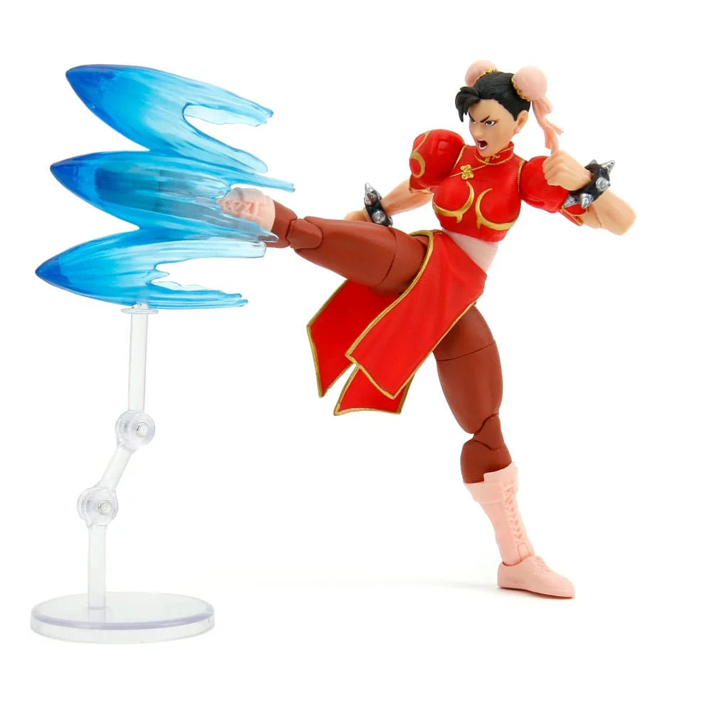 Street Fighter Chun-Li Player 2 Red Ver. Action Figure by JADA TOYS