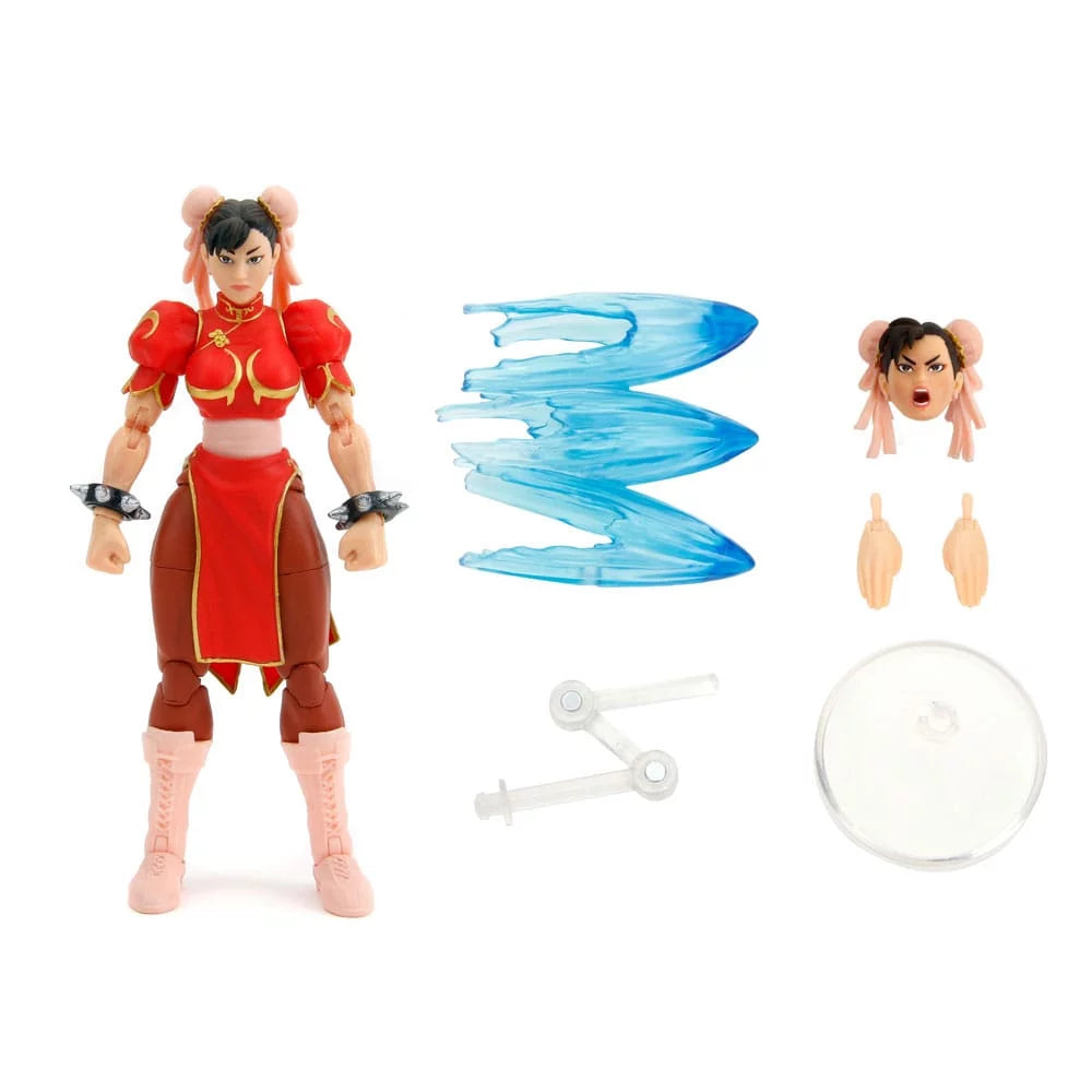 Street Fighter Chun-Li Player 2 Red Ver. Action Figure by JADA TOYS