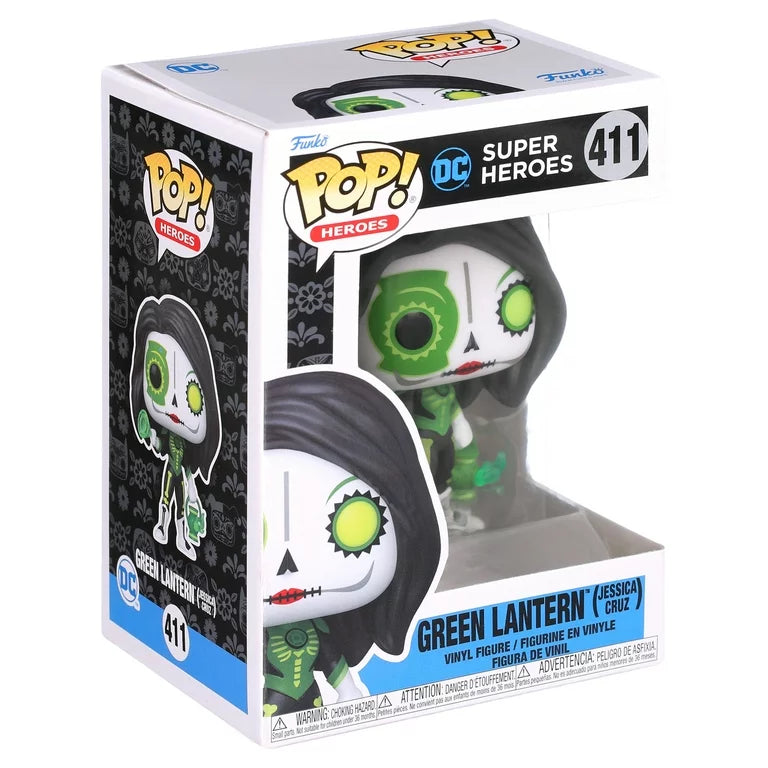 Green Lantern Mexican Skulls Jessica Cruz BY FUNKO!