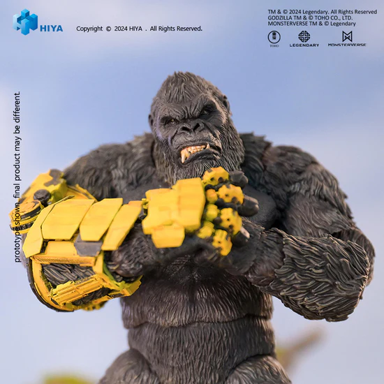 Godzilla x Kong The New Empire Exquisite Basic Kong Beast Glove Version By Hiya Toys