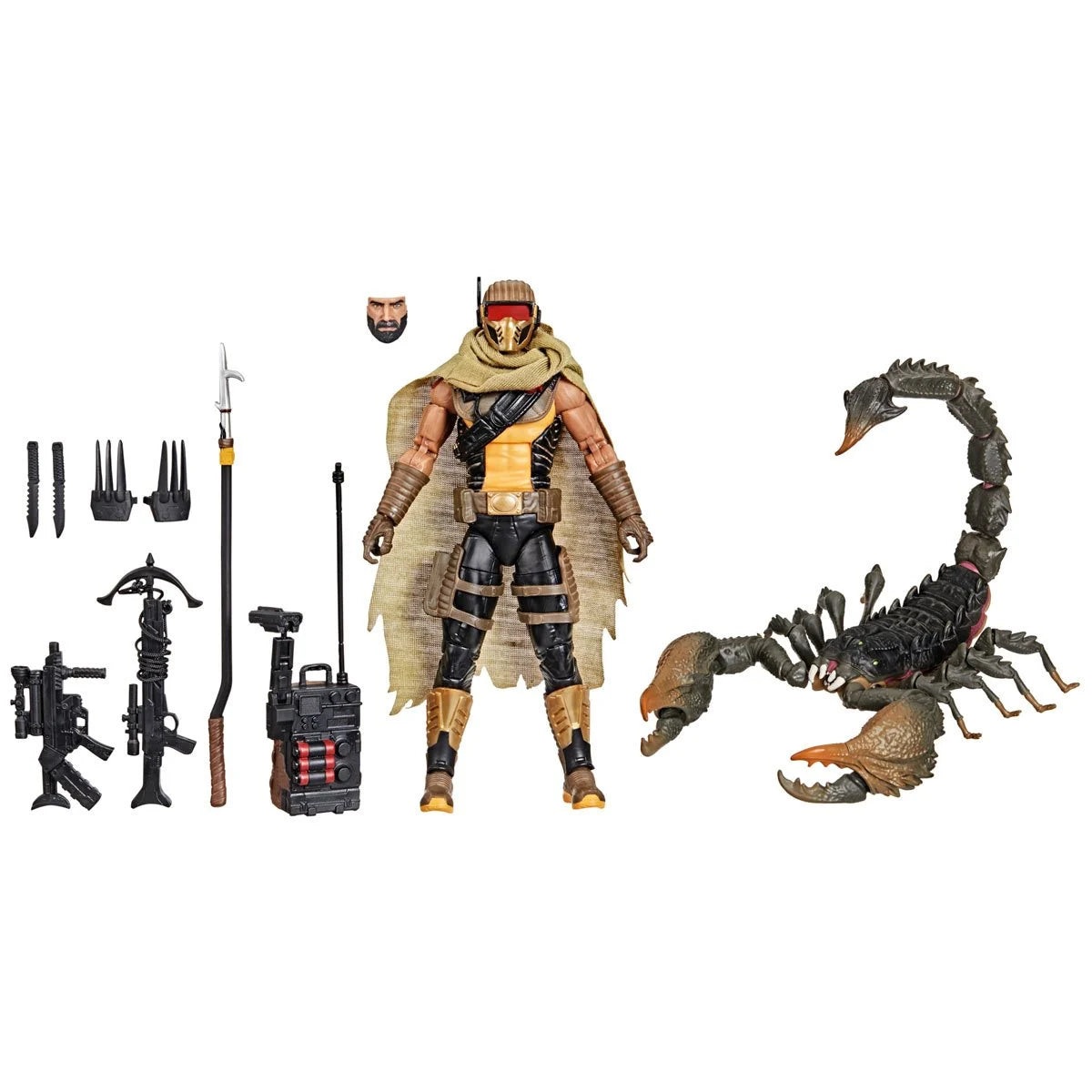 G.I. Joe Classified Series Deluxe Cobra Desert Scorpion & SKRP10N-25 Action Figures