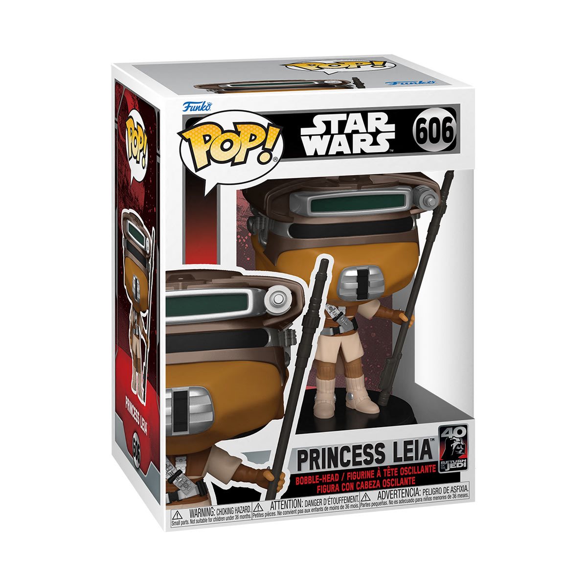 Star Wars: Return of the Jedi 40th Anniversary Princess Leia (Boushh) Funko Pop!