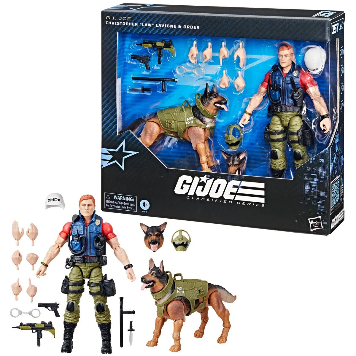 G.I. Joe Classified Series Christopher "Law" Lavigne & Order Action Figure