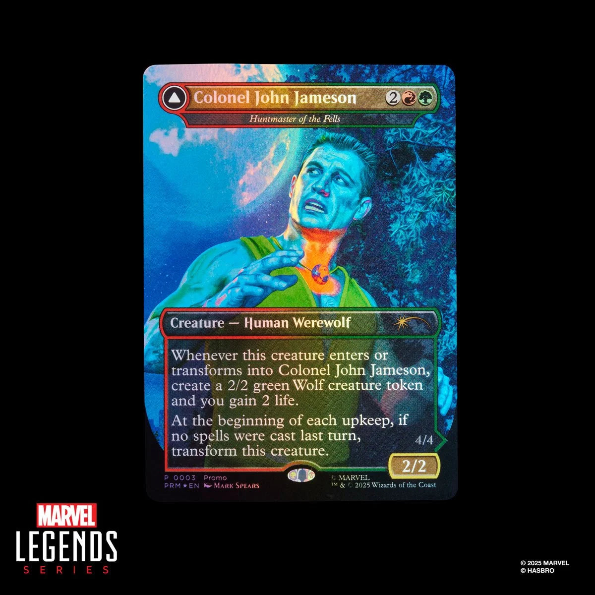 Spider-Man Marvel Legends Magic: The Gathering Man-Wolf Action Figure