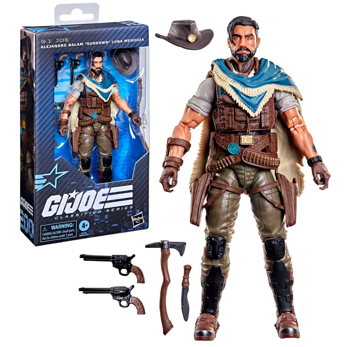 G.I. Joe Classified Series #200 Alejandro Balam Sundown Luna Mendoza Action Figure