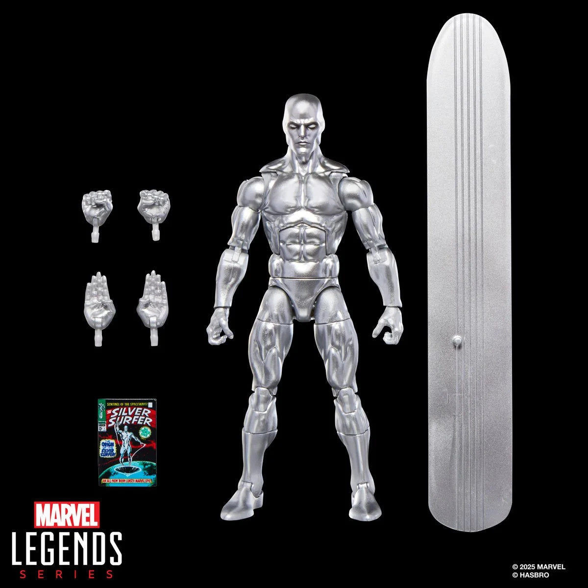 Fantastic Four Marvel Legends Series Silver Surfer Action Figure