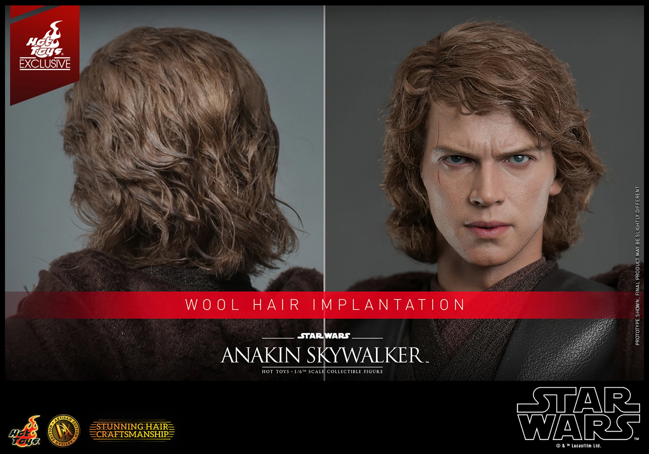 Anakin Skywalker (Artisan Edition) Sixth Scale Figure by Hot Toys