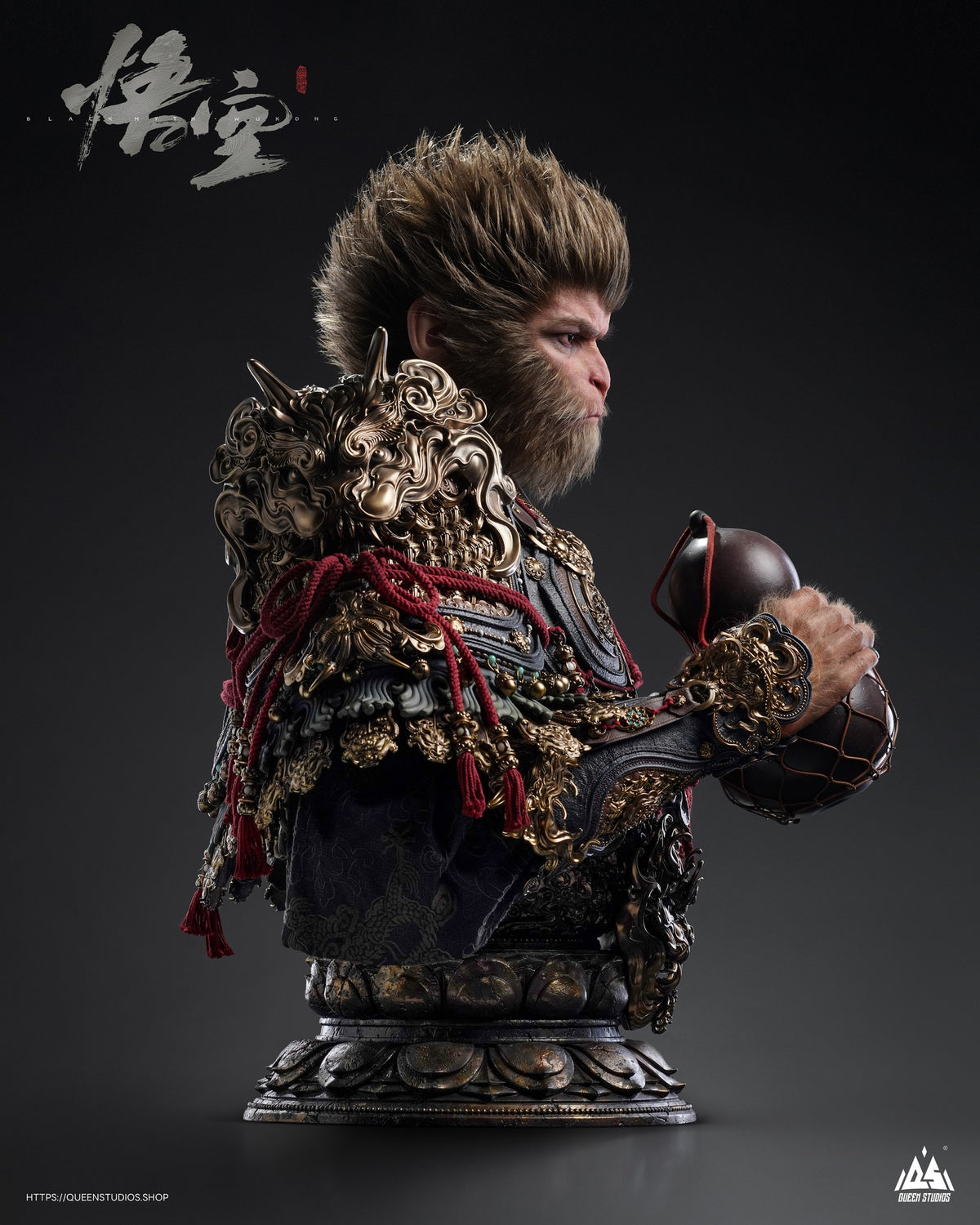 The Black Myth Wukong Life Size Bust By Queen Studios