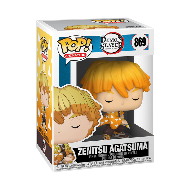 Demon Slayer Zenitsu Agatsuma Vinyl Figure By Funko Pop!