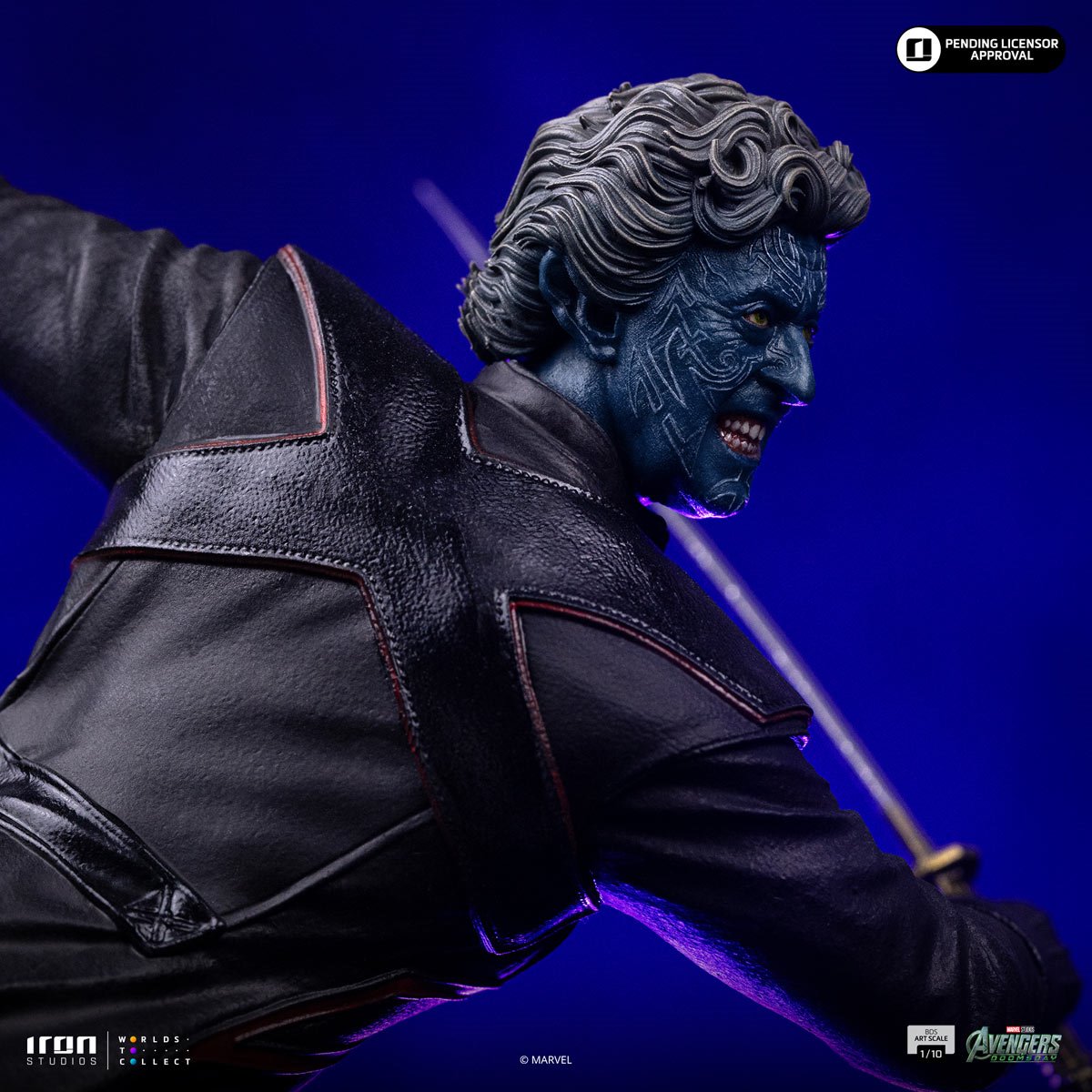 Avengers: Doomsday Nightcrawler Battle Diorama Series Art Scale 1:10 Statue
