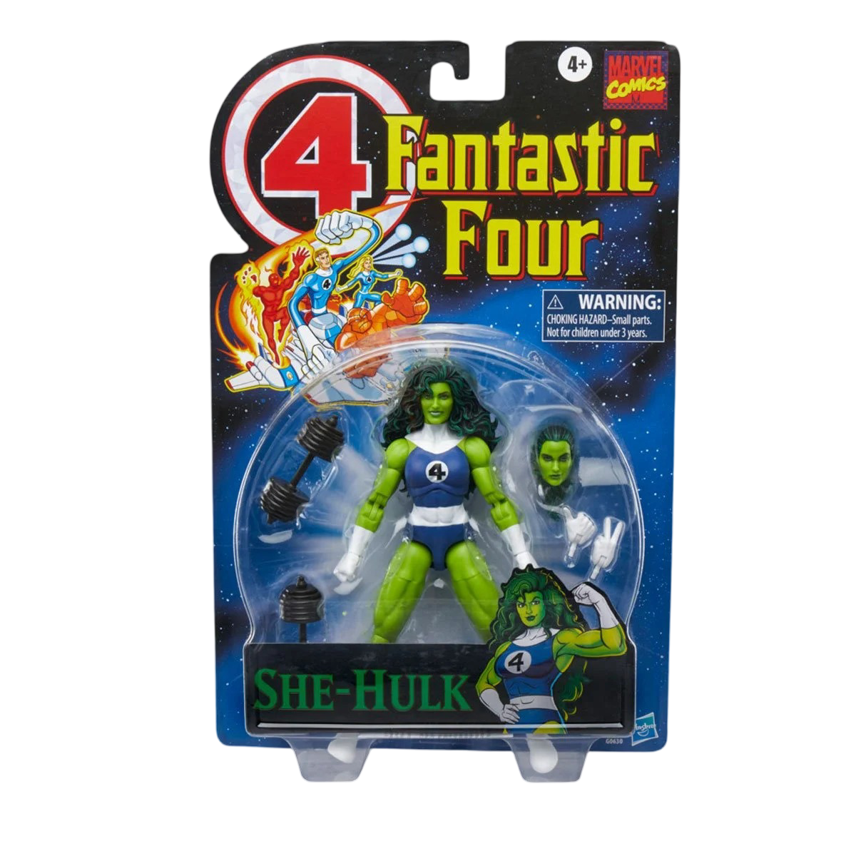 Fantastic Four Retro Marvel Legends She-Hulk Action Figure