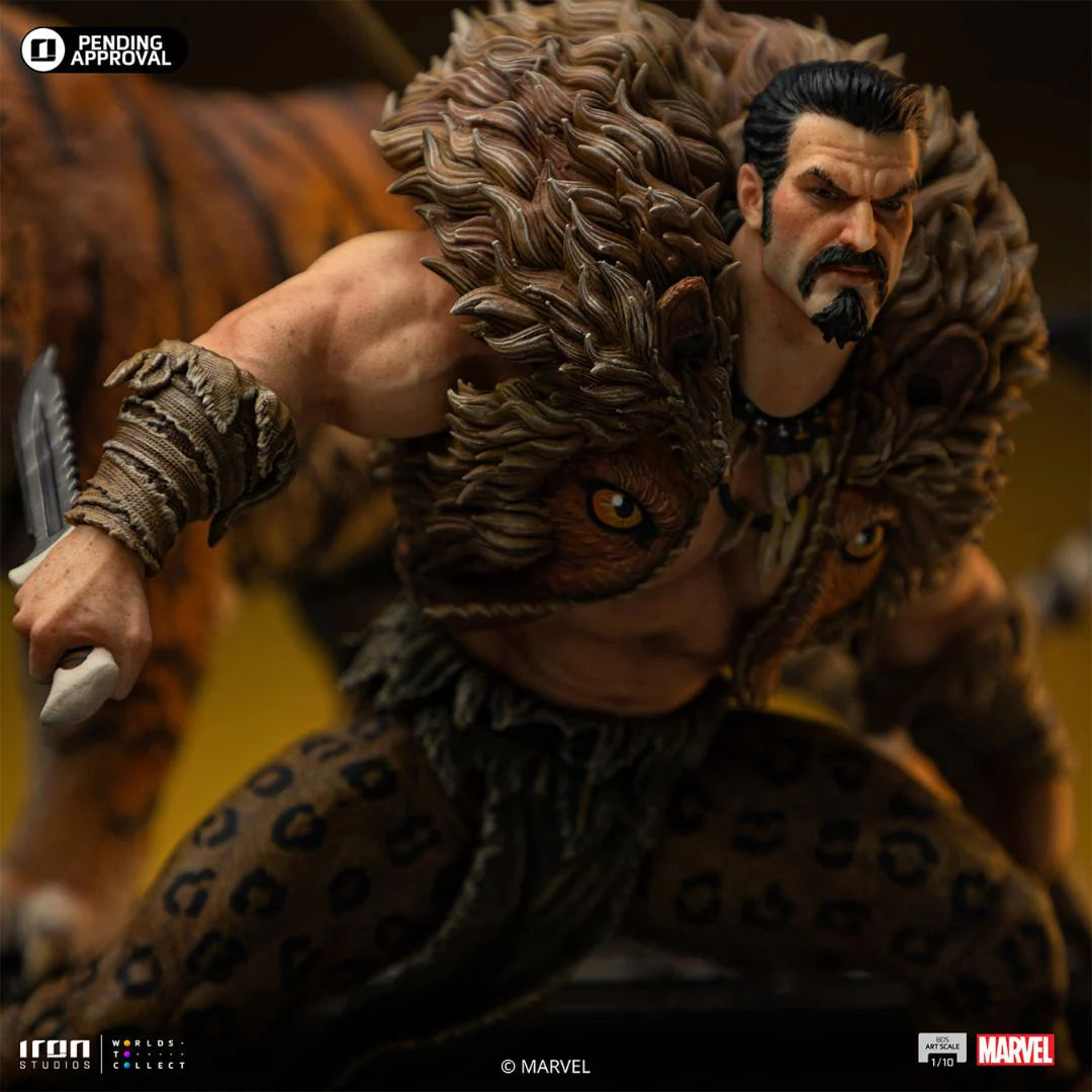 Kraven Spider-Man vs Villains Diorama Statue By Iron Studios