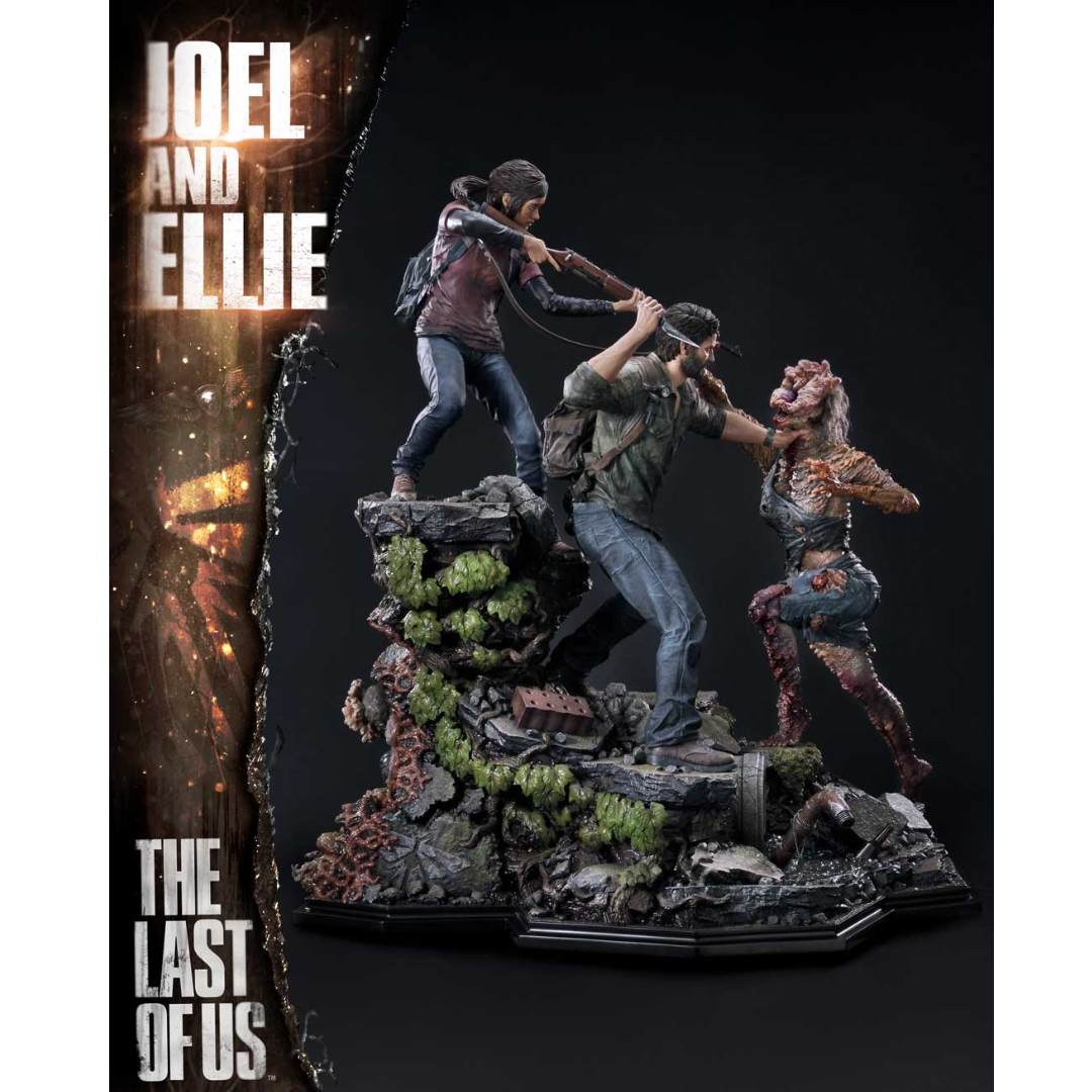 The Last of Us Part I Joel & Ellie Statue By Prime 1 Studio
