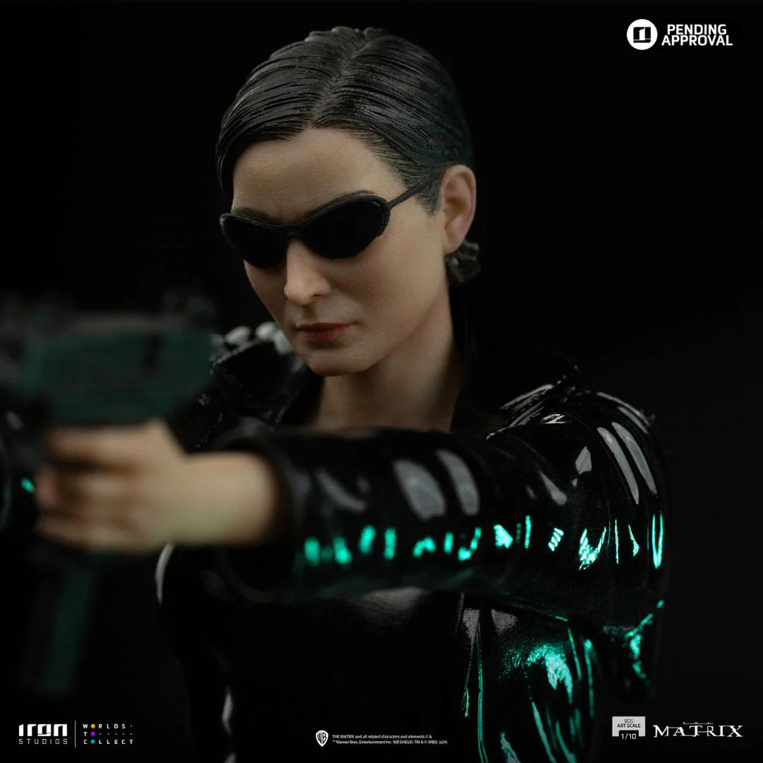 Matrix Trinity Statue By Iron Studios