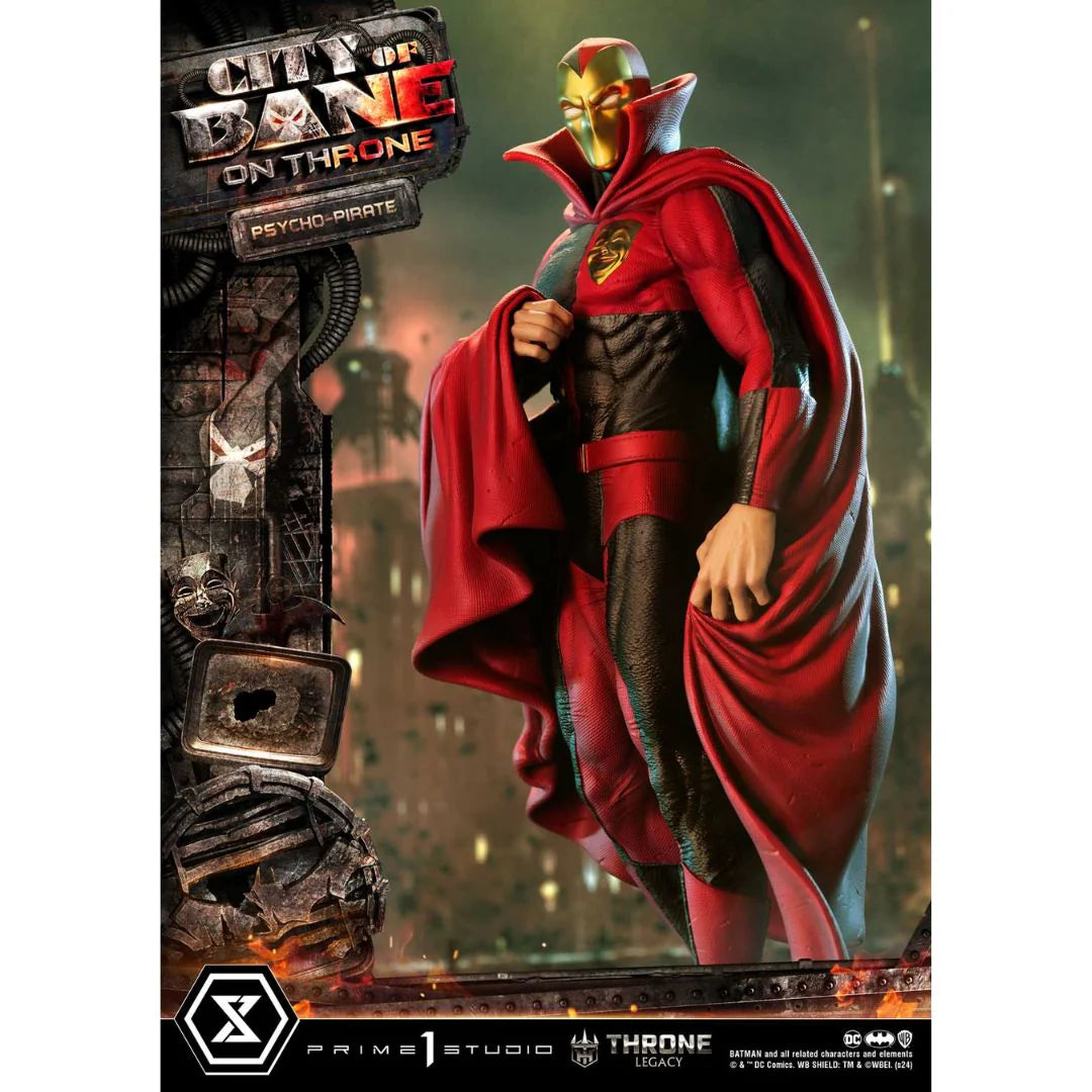 Batman City of Bane Psycho-Pirate statue by Prime 1 Studios
