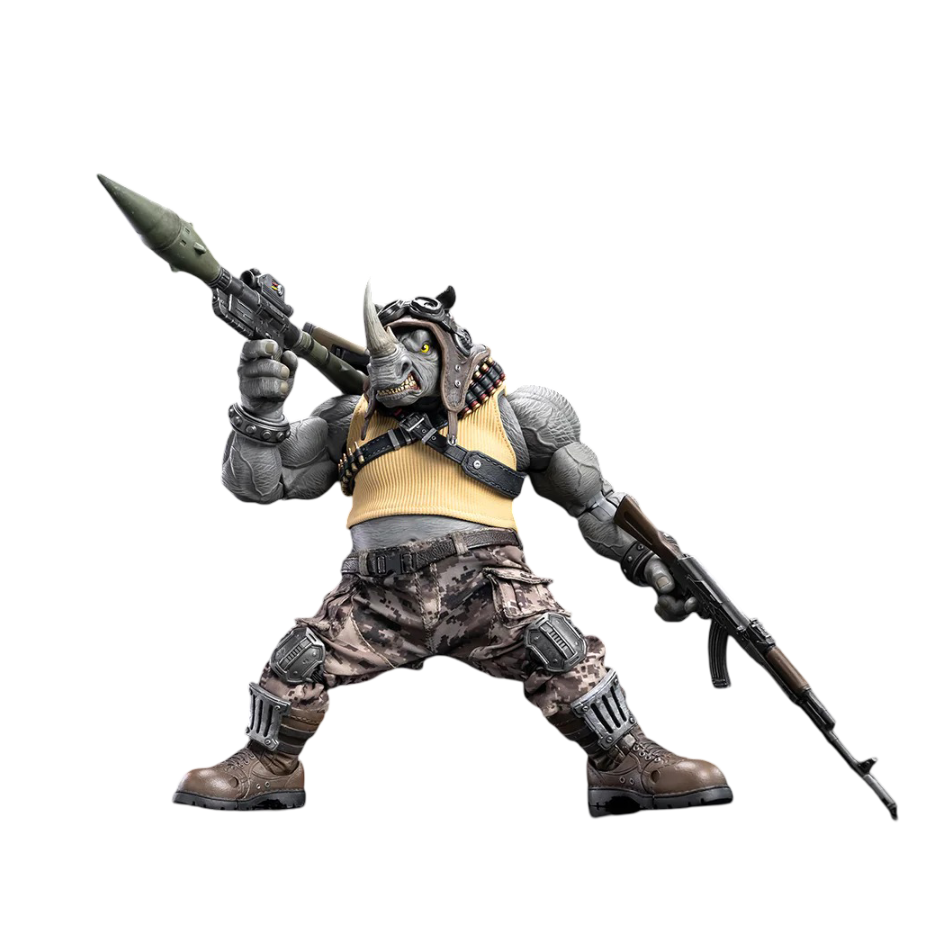 Teenage Mutant Ninja Turtles Series Rocksteady Action Figure By LingJiHun