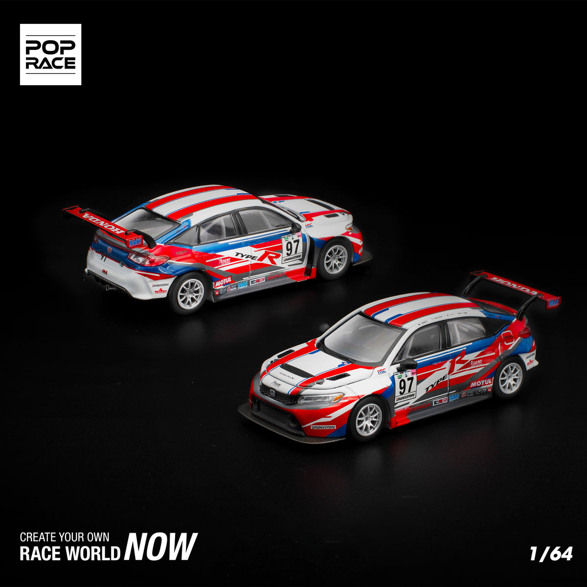 Honda Civic Type R (FL5) TCR M&K Racing PR640391 by Pop Race