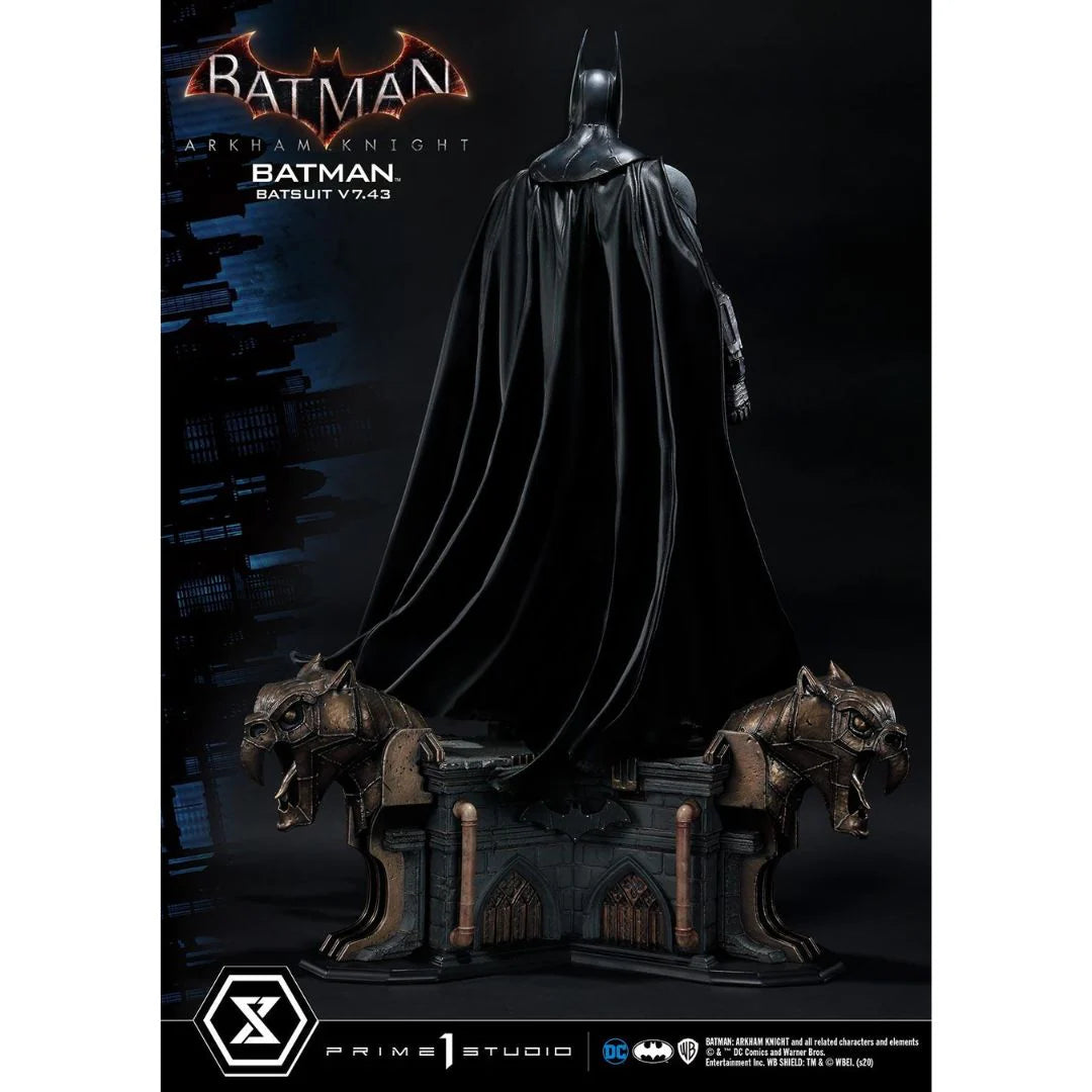 Batman: Arkham Knight Batman Batsuit V7.43 Statue By Prime1 Studios