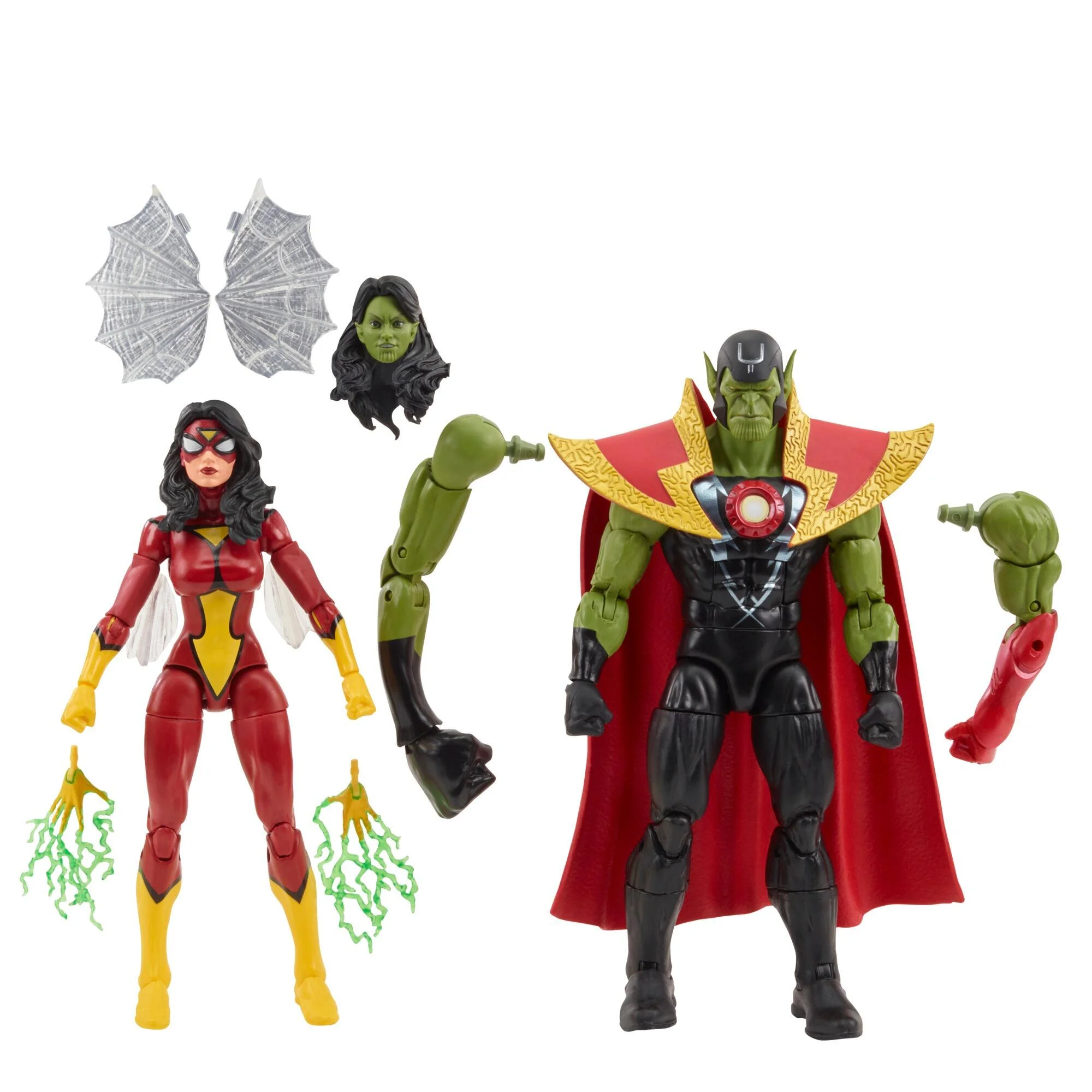 Marvel Legends Skrull Queen and Super Skrull Two-Pack Action Figure