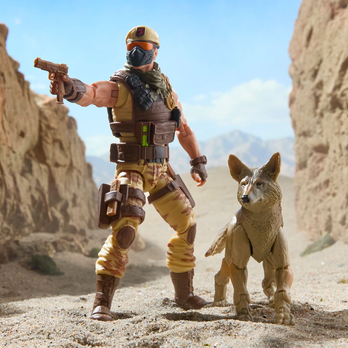 G.I. Joe Classified Series #217 Dusty & Coyote Sandstorm Action Figure