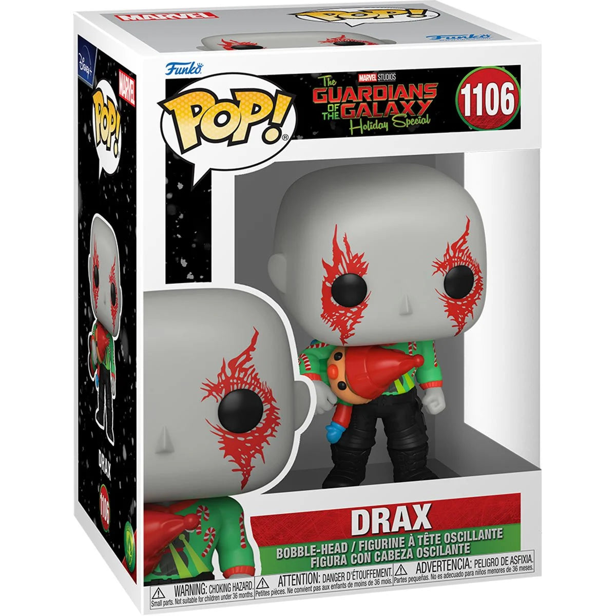 The Guardians of the Galaxy Holiday Special Drax Funko Pop!