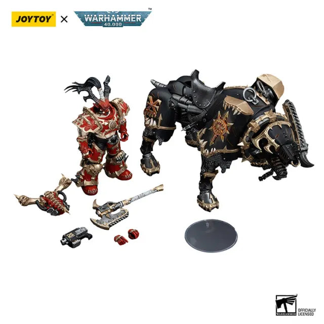 JOYTOY Warhammer 40k 1: 18 World Eaters Lord Invocatus