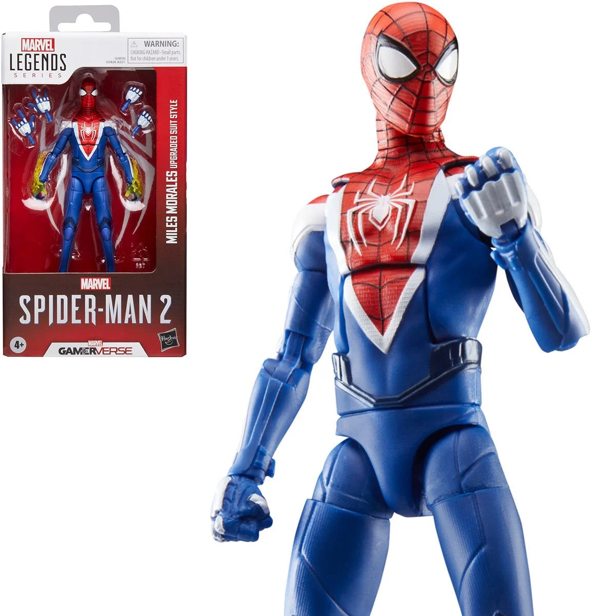 Spider-Man Gamerverse Miles Morales Upgraded Suit Action Figure