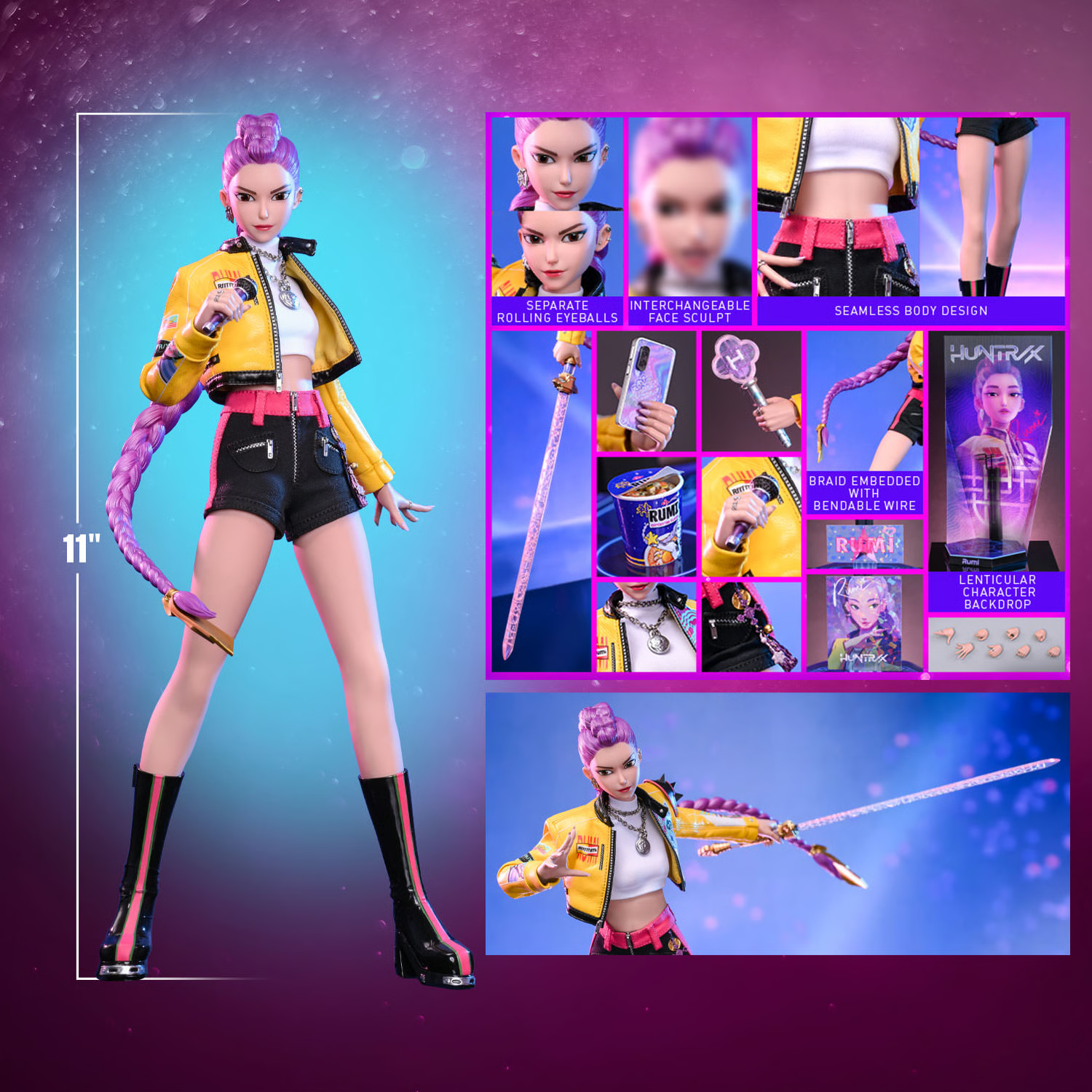 Rumi Sixth Scale Figure by Hot Toys