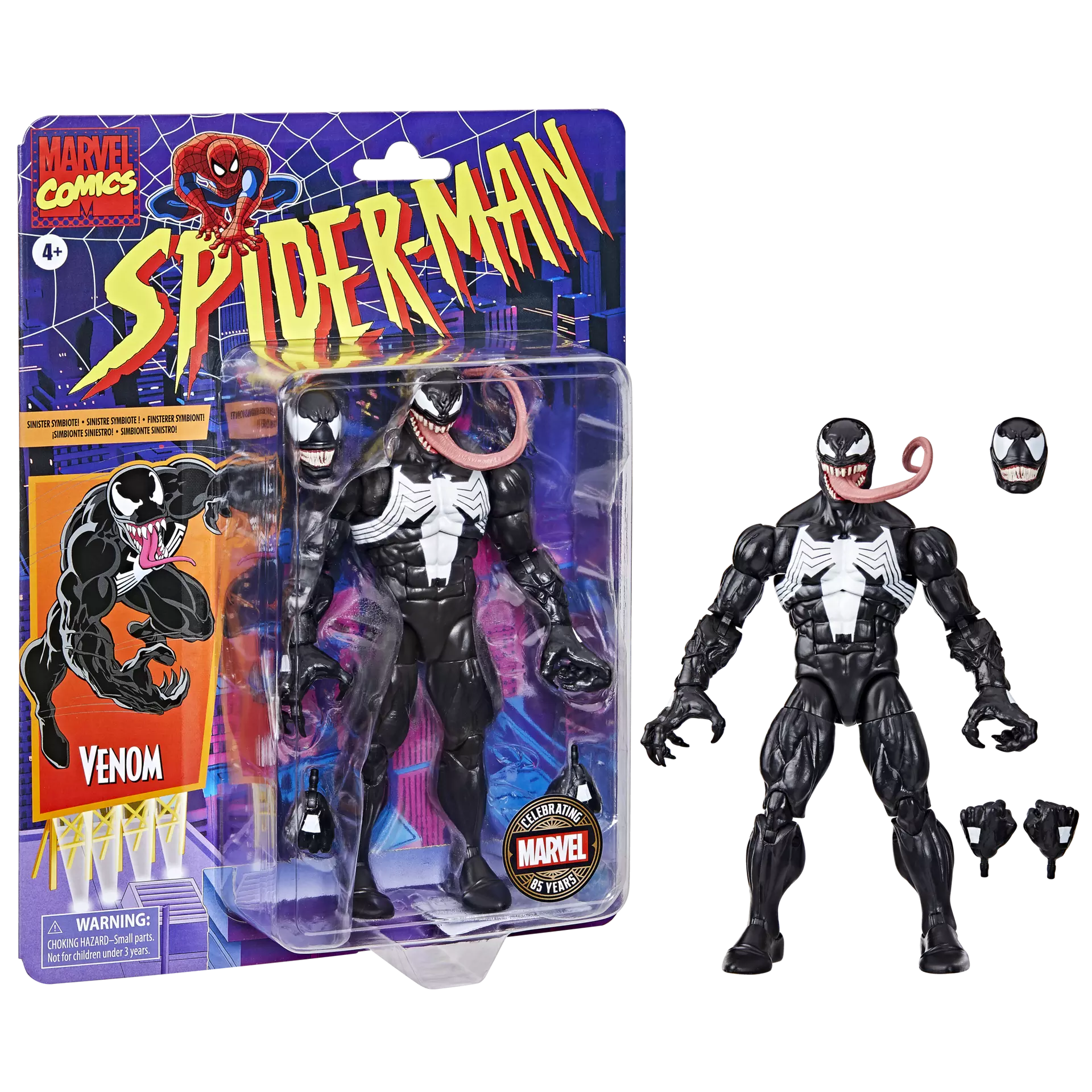 Marvel Legends Venom (Retro 85th Anniversary) Exclusive Action Figure