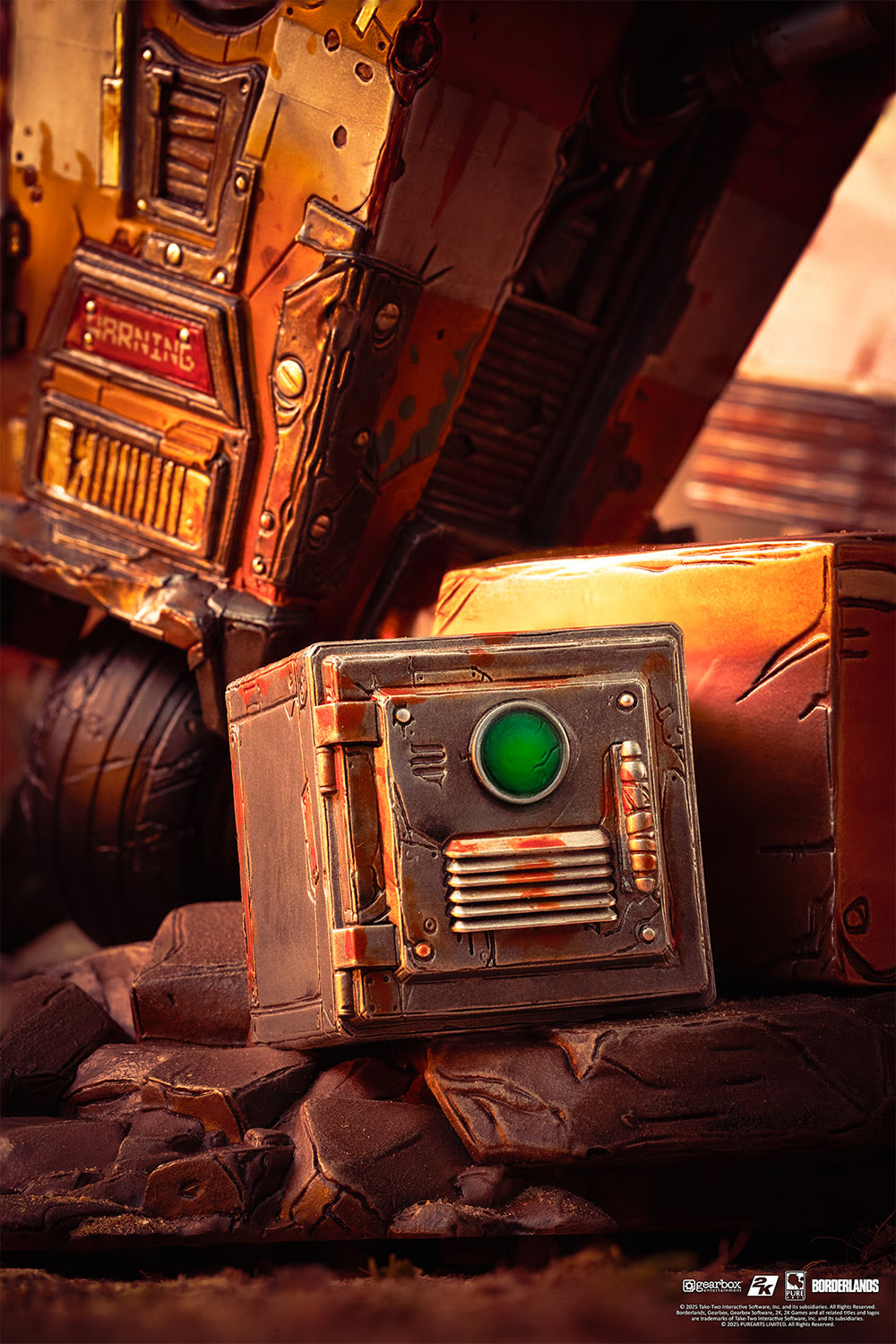 Psycho Bandit & Claptrap Diorama by PureArts
