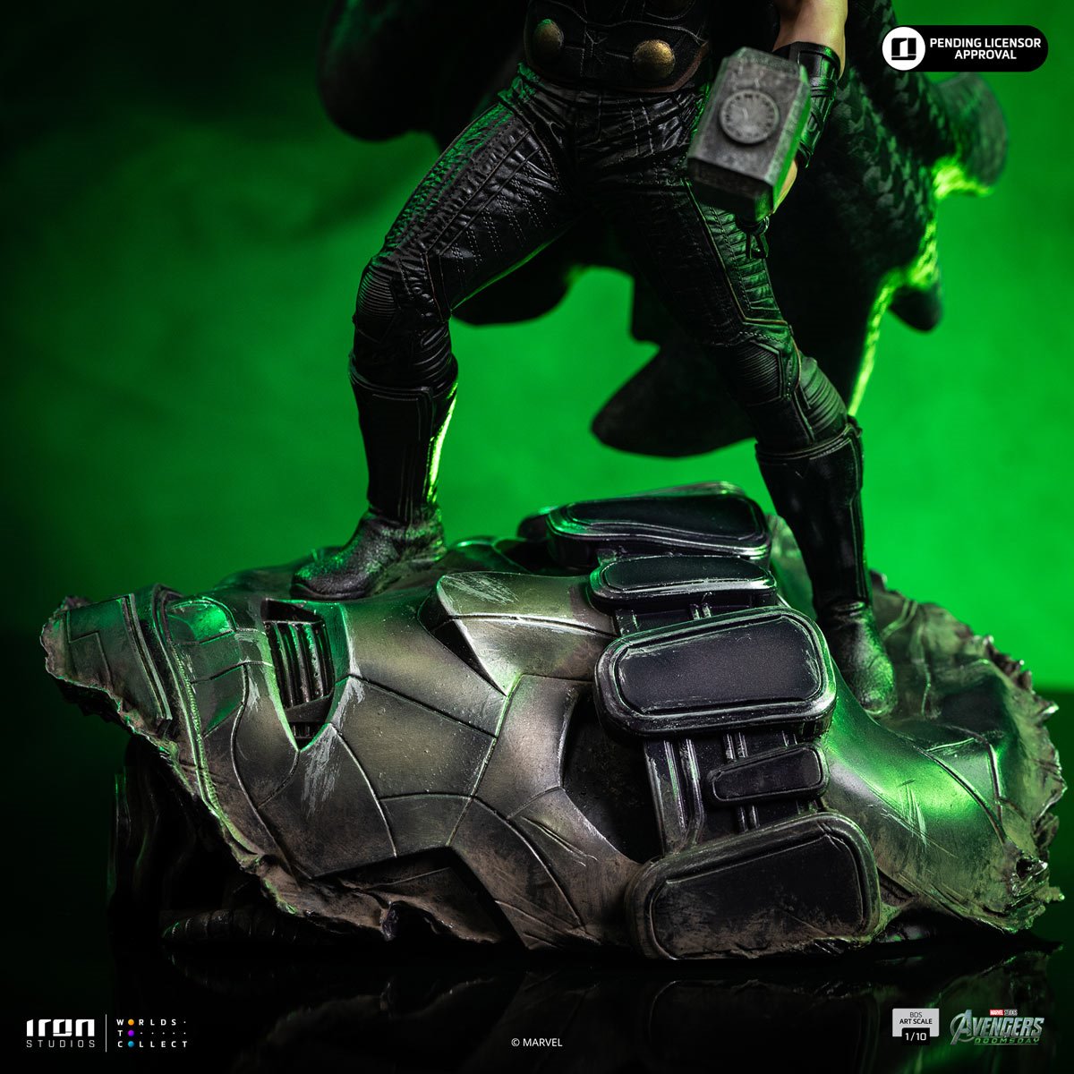 Avengers: Doomsday Thor Battle Diorama Series Art Scale 1:10 Statue By Iron Studio