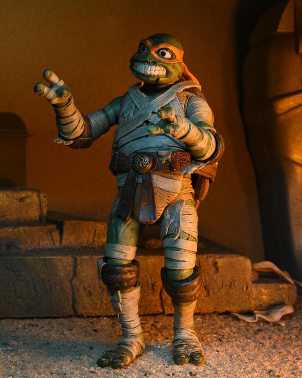 Universal Monsters x TMNT Ultimate Michelangelo as The Mummy