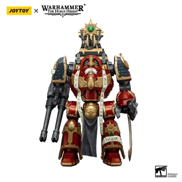 Warhammer: The Horus Heresy Thousand Sons Contemptor-Osiron Dreadnought with Gravis Force Blade and Gravis Autocannon 1/18 Scale Action Figure
