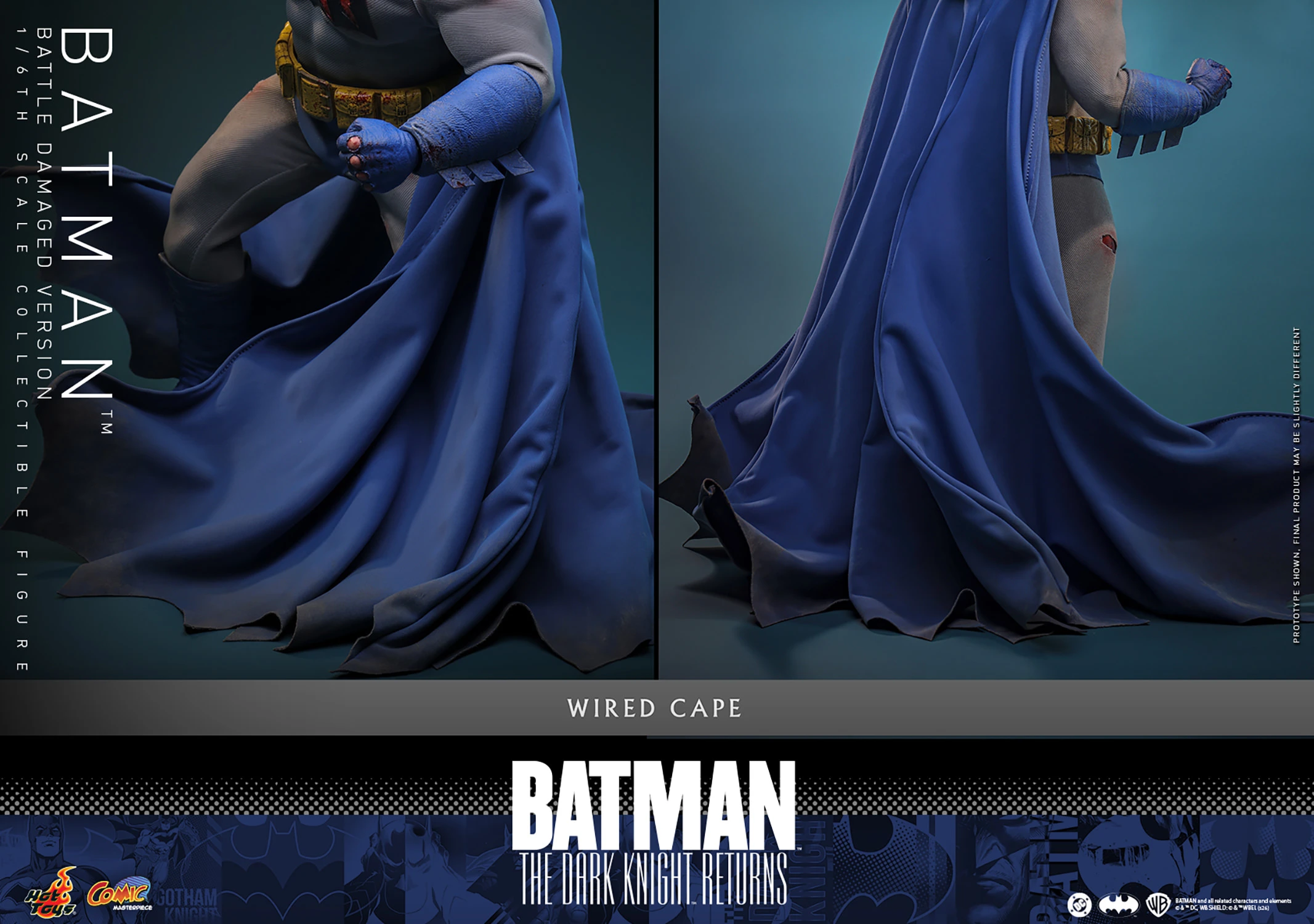 Batman (Battle Damaged Version) Sixth Scale Figure by Hot Toys
