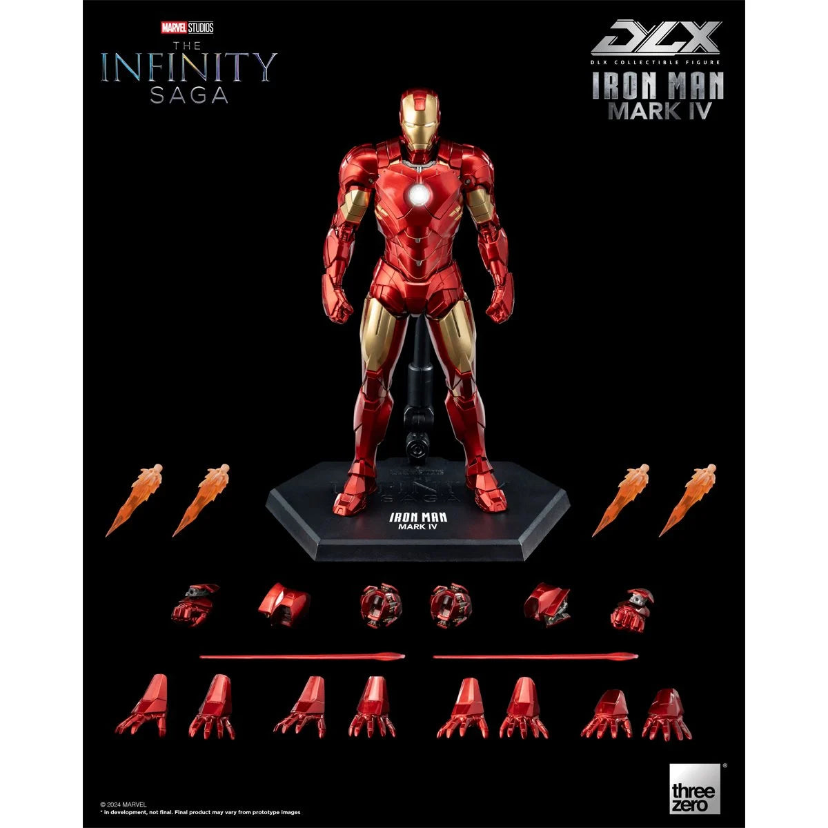 Marvel Studios The Infinity Saga Iron Man Mark 4 DLX Action Figure